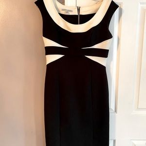 Black and white dress